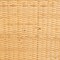 Baxton Studio Monaco Modern Bohemian Oak Brown Finished Mahogany Wood and Natural Rattan Dining Chair 228-13100-ZORO - alternate 2